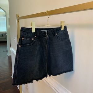Free People Denim Skirt